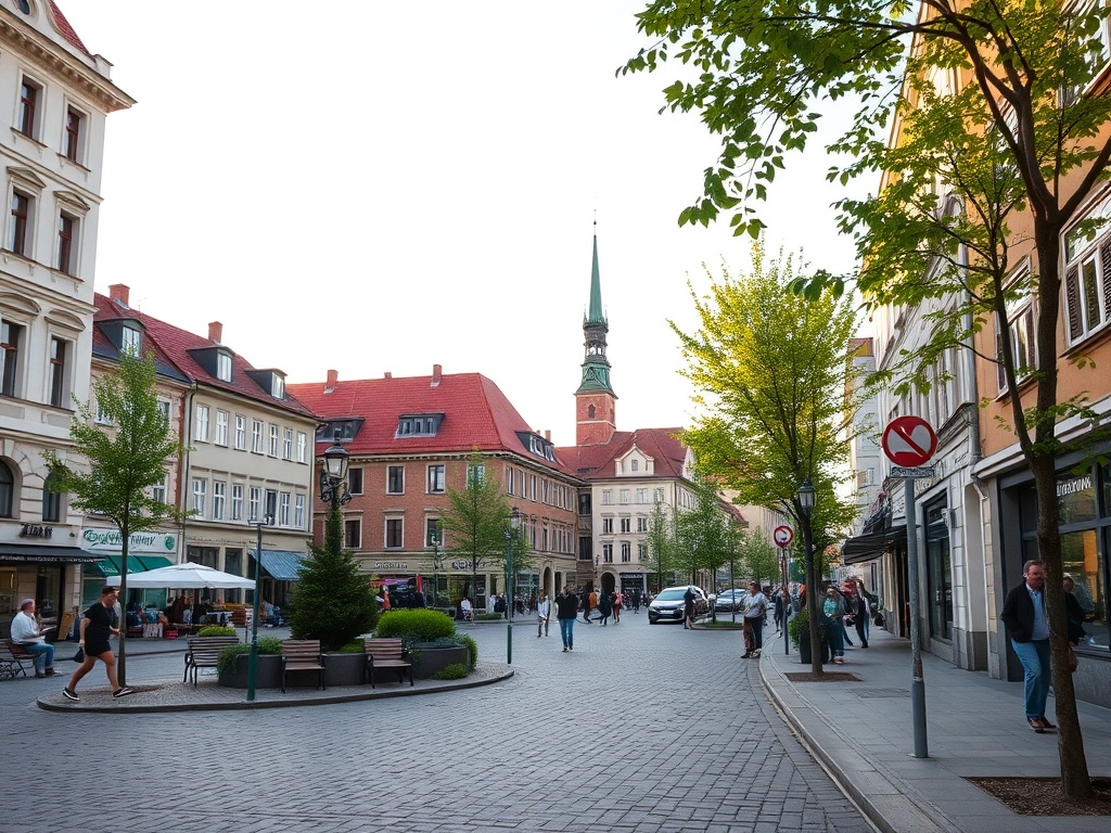 Ilustracja symbolizująca wymianę opon i zasilanie w Gubinie